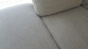 After cleaning the upholstered lounge in Horsley